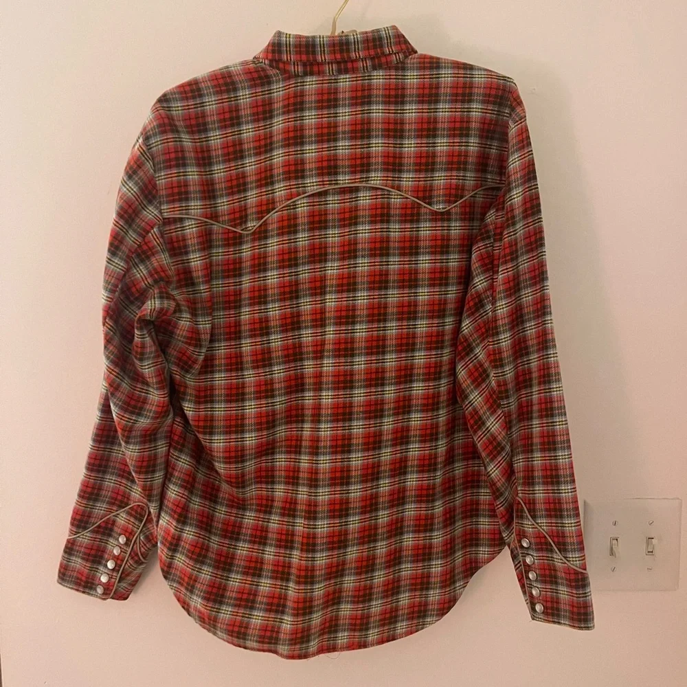 ralph lauren 100% cotton size 8 button up beautiful top - Picture 6 of 7